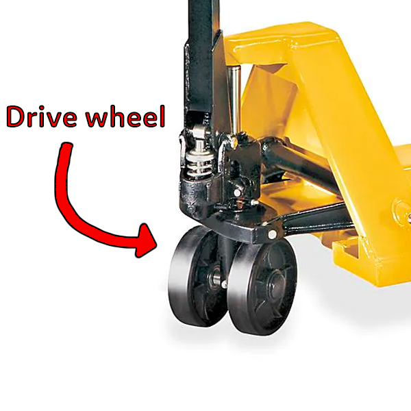 manual pallet jack drive wheel