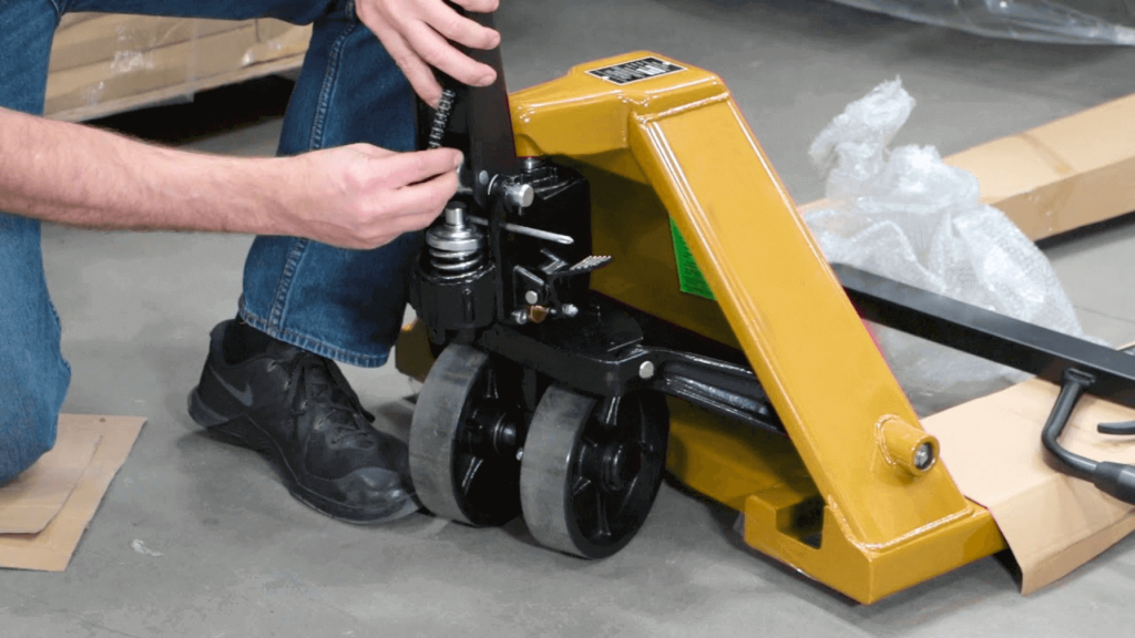 How To Fix Hydraulic Pallet Jack