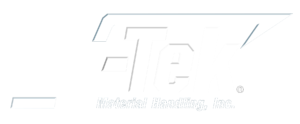 Hy-Tek Material Handling White Logo