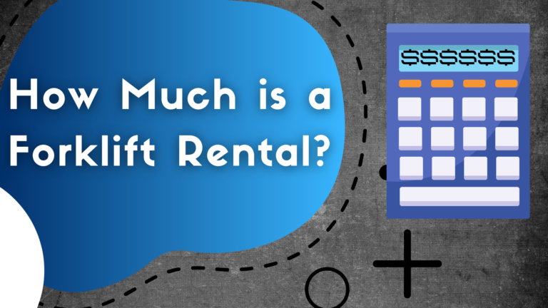 How much does a forklift rental cost?