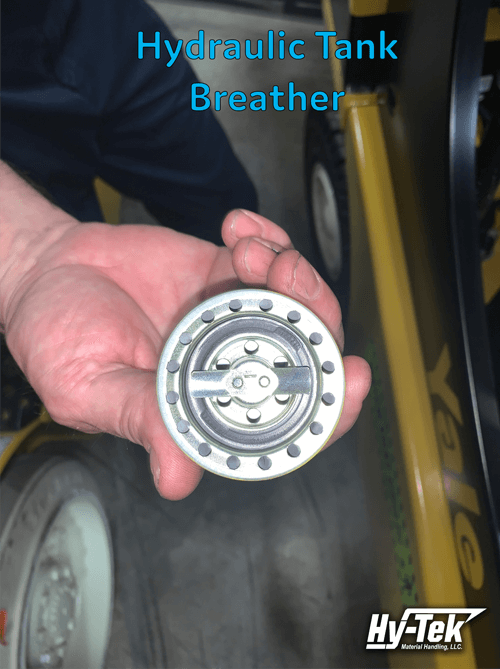 Hydraulic Tank Breather on forklift