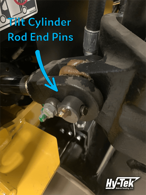Forklift Tilt Cylinder Rod End Pins